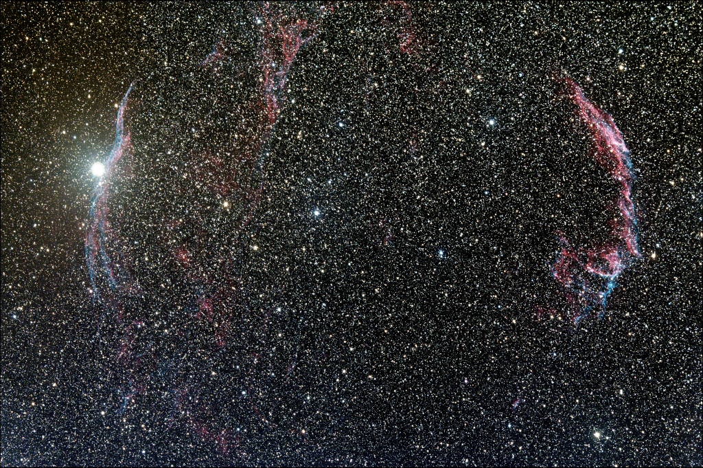 Cygnus Loop before star reduction